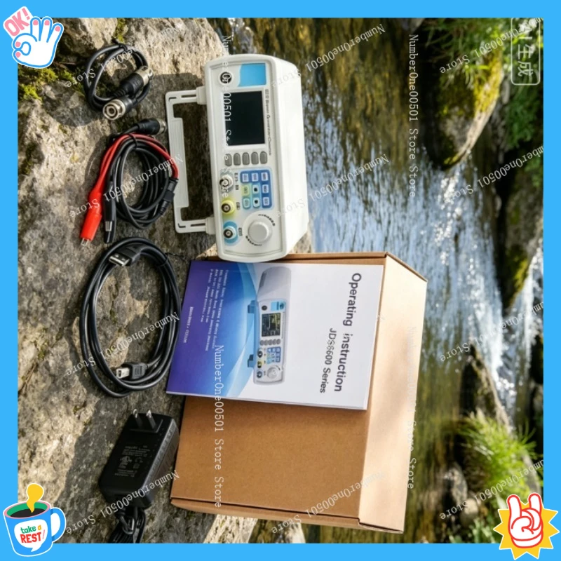 Dual Channel Arbitrary Waveform Function Generator 60Mhz - JDS6600 15/30/40/50/60MHz DDS Function Signal Generator