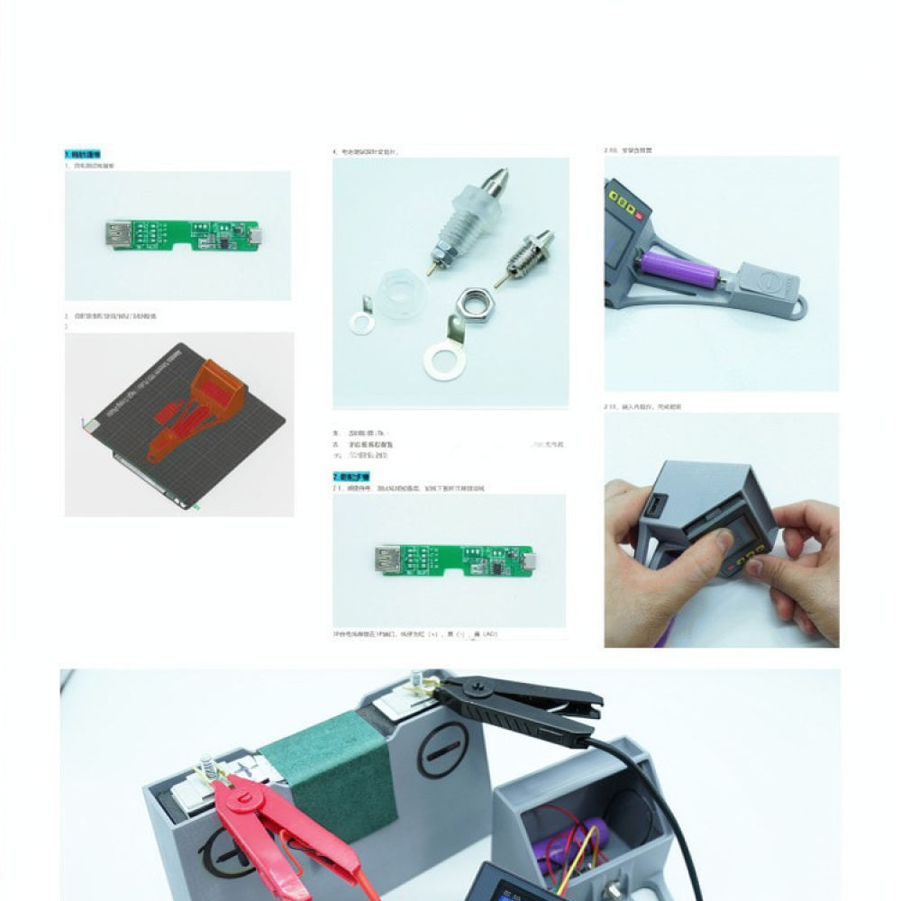 Efficient Battery Internal Res - Battery Internal Resistance Tester Four Wire recension och pris
