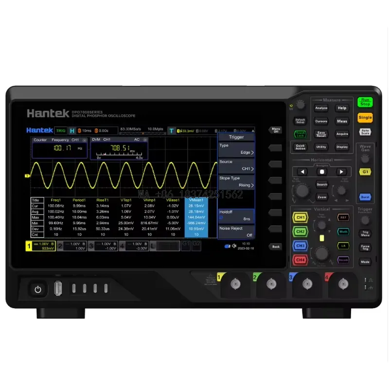 Wmwmnu for DPO7104E Digital St - Digital Storage Oscilloscope 4 Channel 100Mhz recension och pris