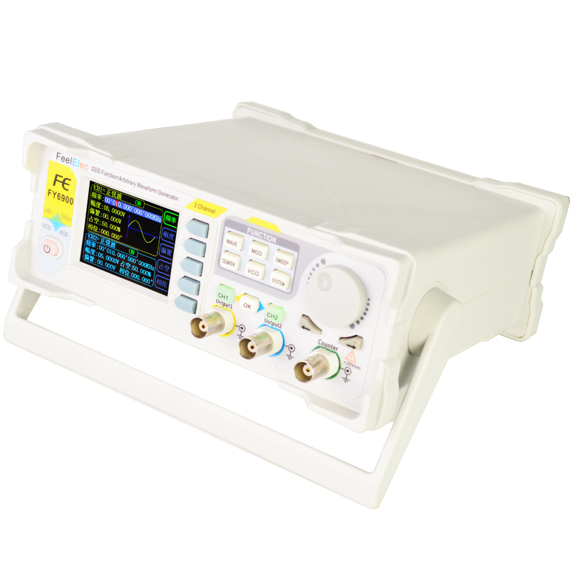 FY6900 Dual Channel DDS Functi - Dual Channel Arbitrary Waveform Function Generator 60Mhz recension och pris