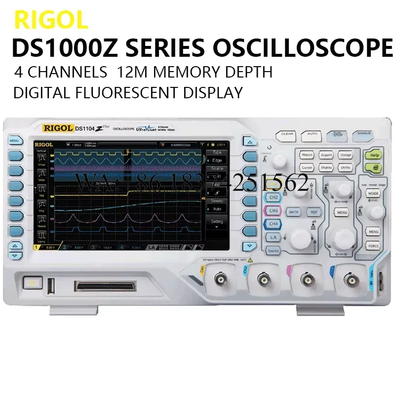 Wmwmnu for Digital Storage Osc - Digital Storage Oscilloscope 4 Channel 100Mhz recension och pris