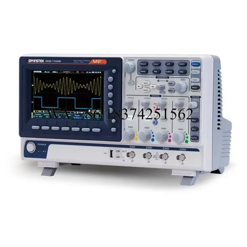 Wmwmnu for GDS-1104B 4-Channel - Digital Storage Oscilloscope 4 Channel 100Mhz recension och pris