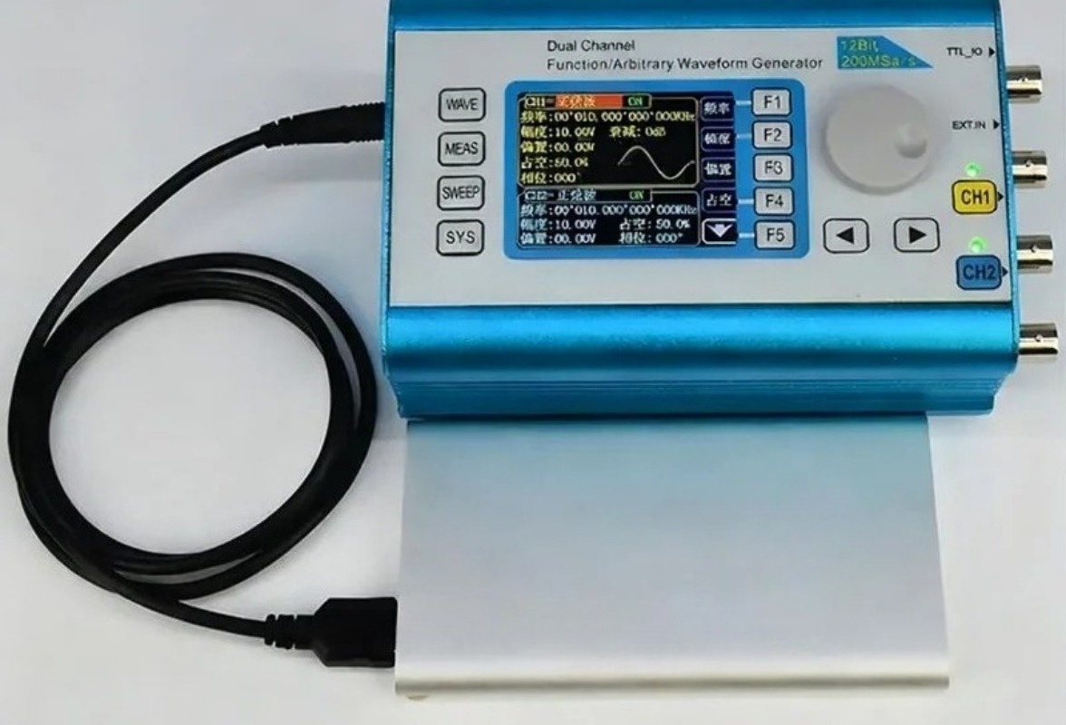 For Dual‑Channel DDS Function  - Dual Channel Arbitrary Waveform Function Generator 60Mhz recension och pris